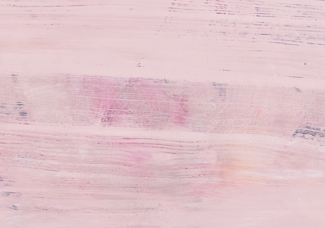 pink color field abstract painting by Laura Letchinger PINK detail2