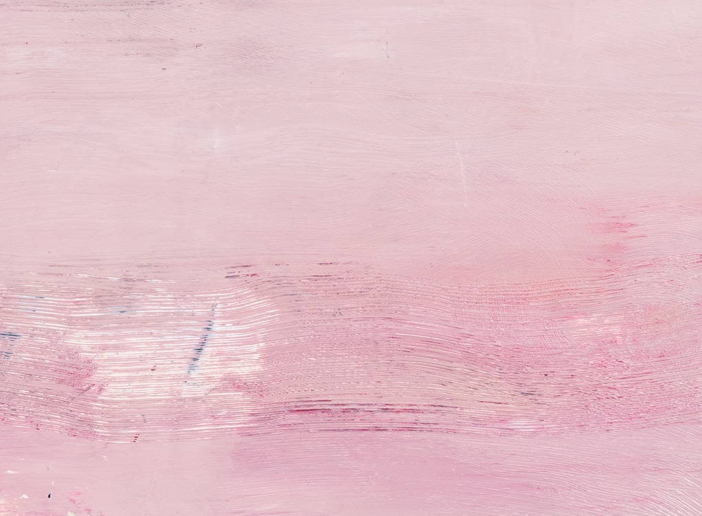 pink color field abstract painting by Laura Letchinger PINK detail3