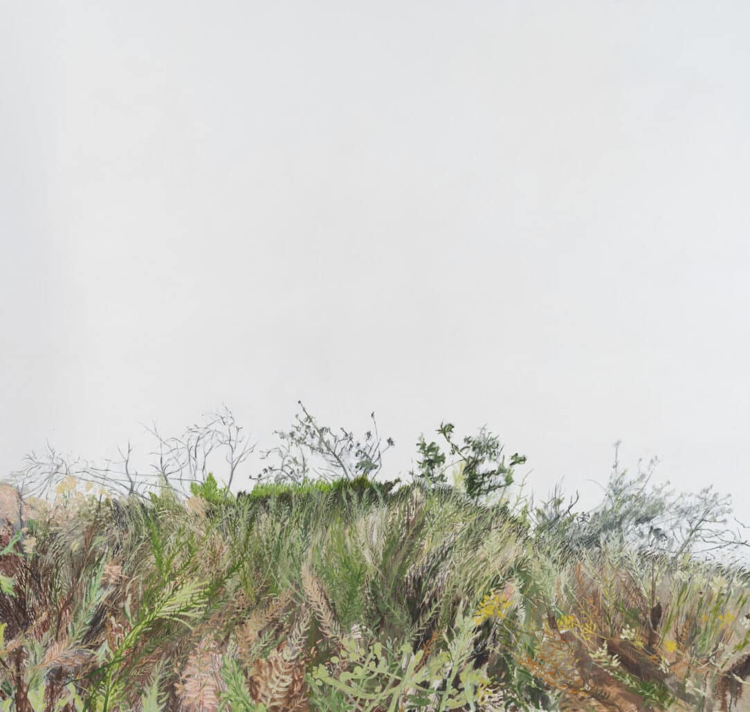 Large big sky landscape painting Laura Letchinger WAY HOME